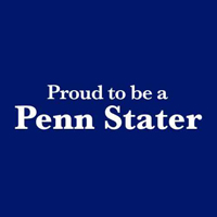 Proud to be  Penn Stater Logo