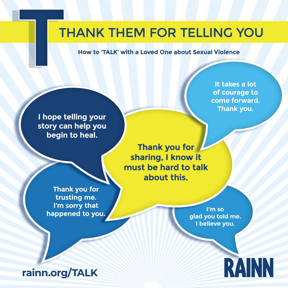 How to Support a Loved One | RAINN