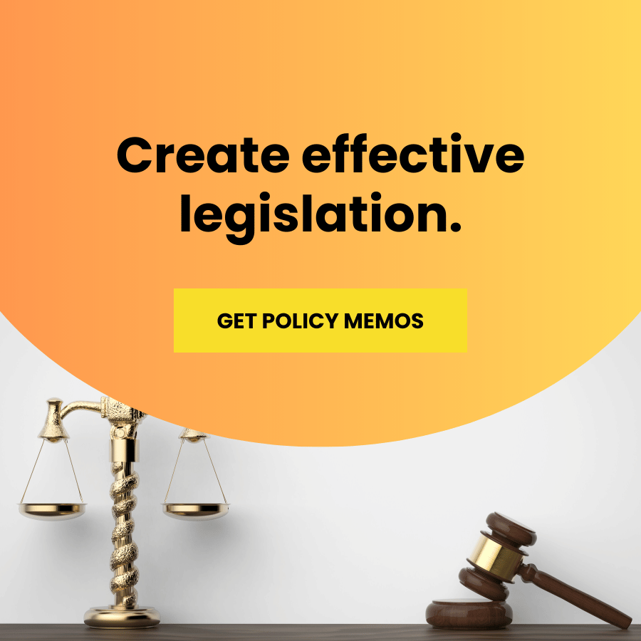 Create effective legislation. Get RAINN's policy memos.