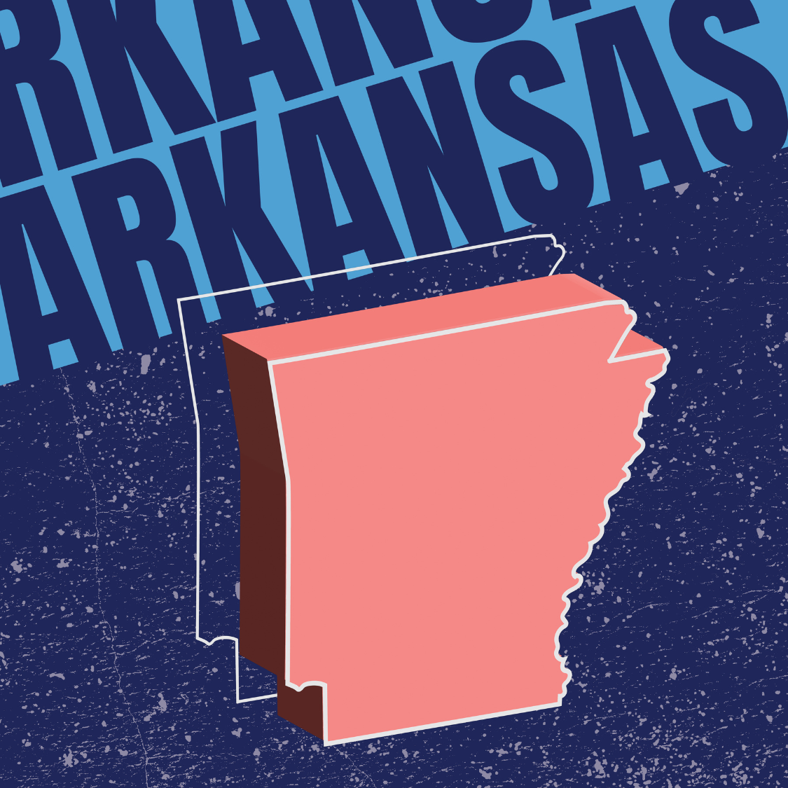 Arkansas state icon