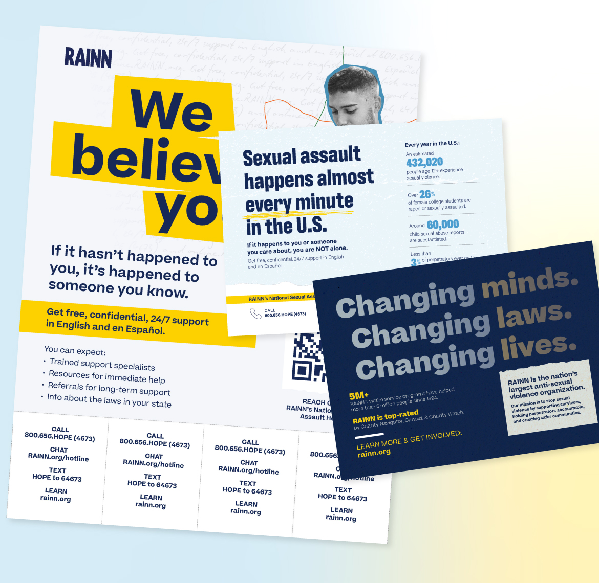 Share and save printable resources from RAINN